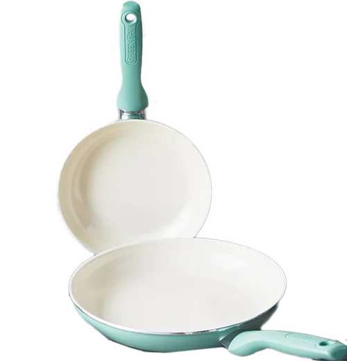 2-Piece Rio Ceramic Nonstick Pan Set - Image 2