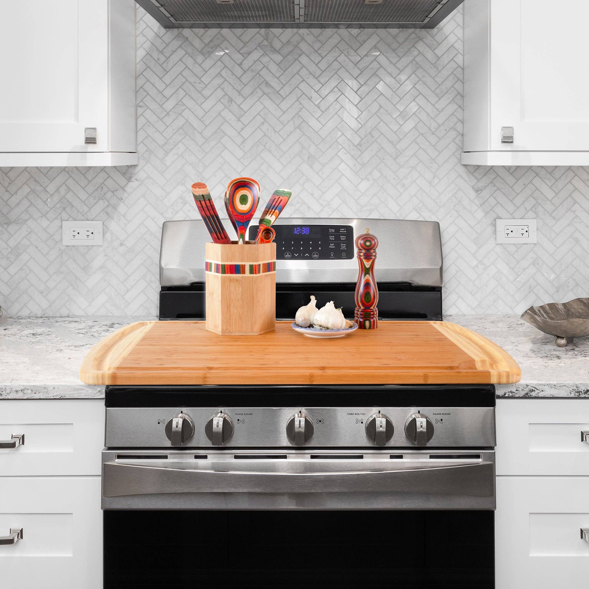 600SI Large Cutting Board with Juice Groove, 30" x 20" - Image 6
