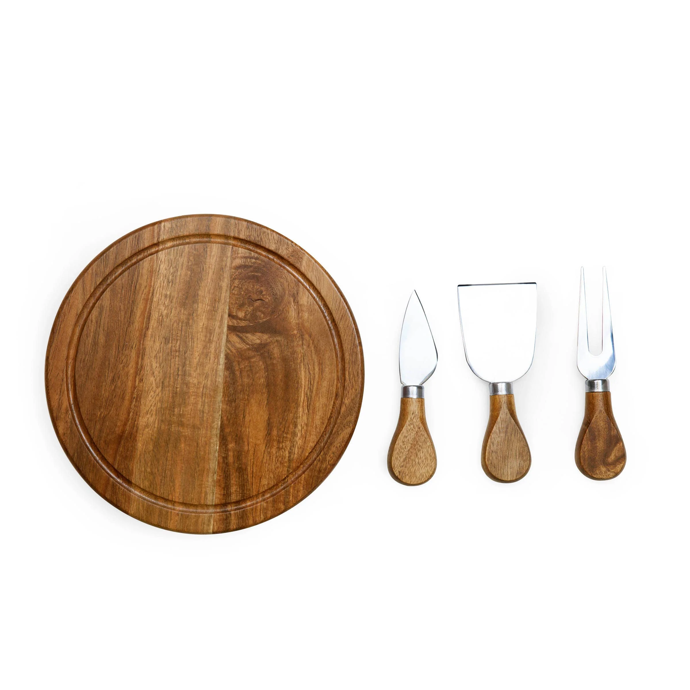 Acacia Cheese Board and Tools Set - Image 17