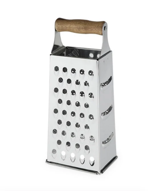 "Acacia Wood-Handled" Cheese Grater