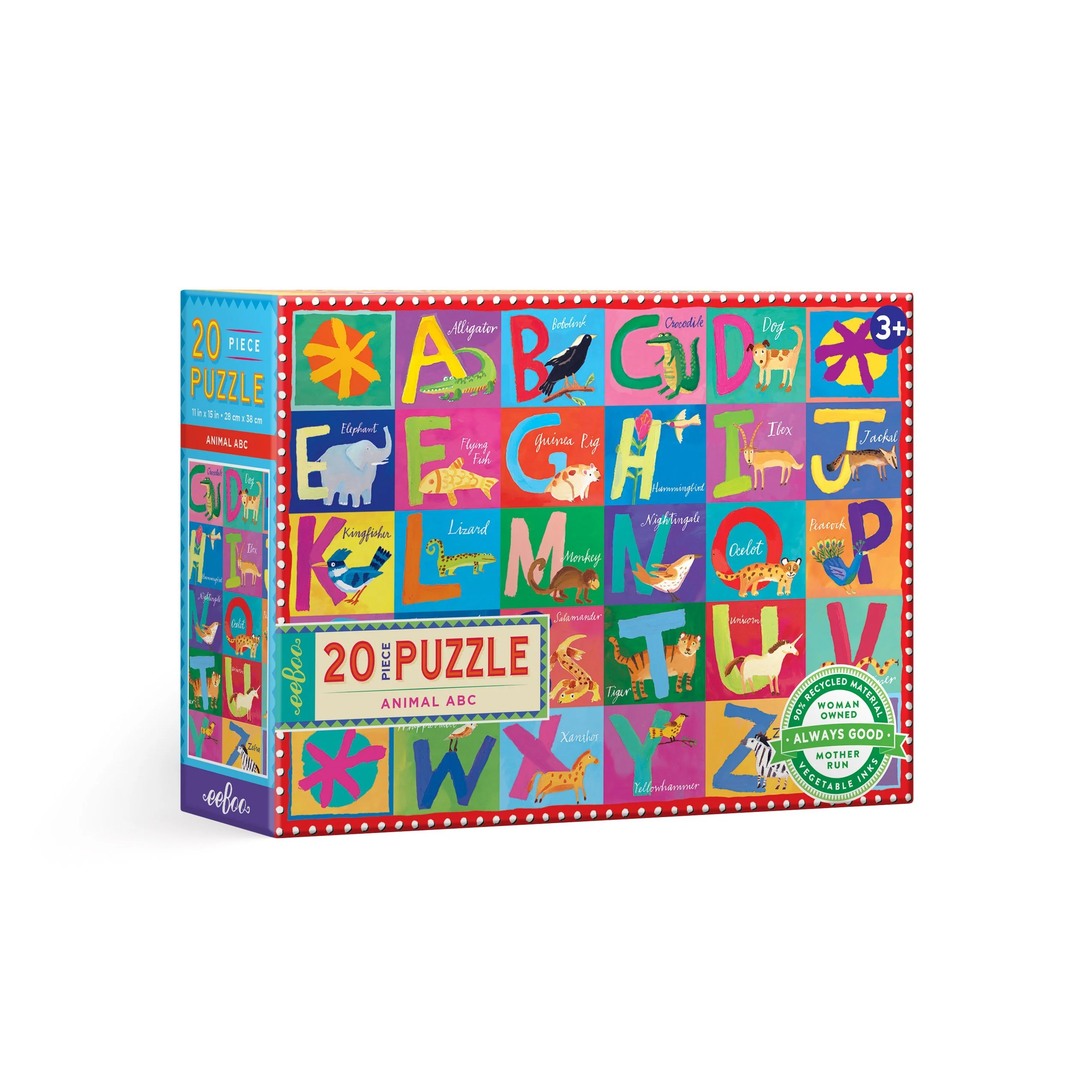 "Animal ABC" Puzzle (20 Piece)