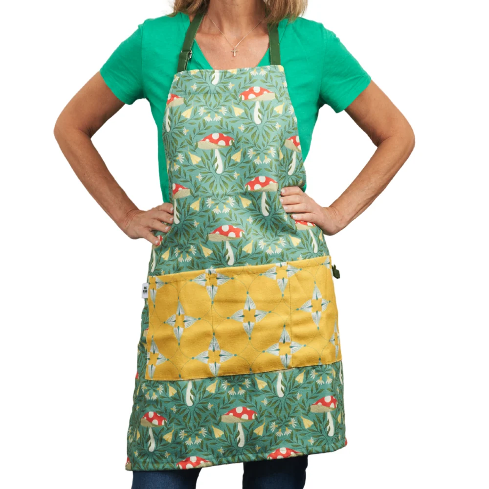 Attach and Go Apron- RJW Undergrowth: Herb - Image 2