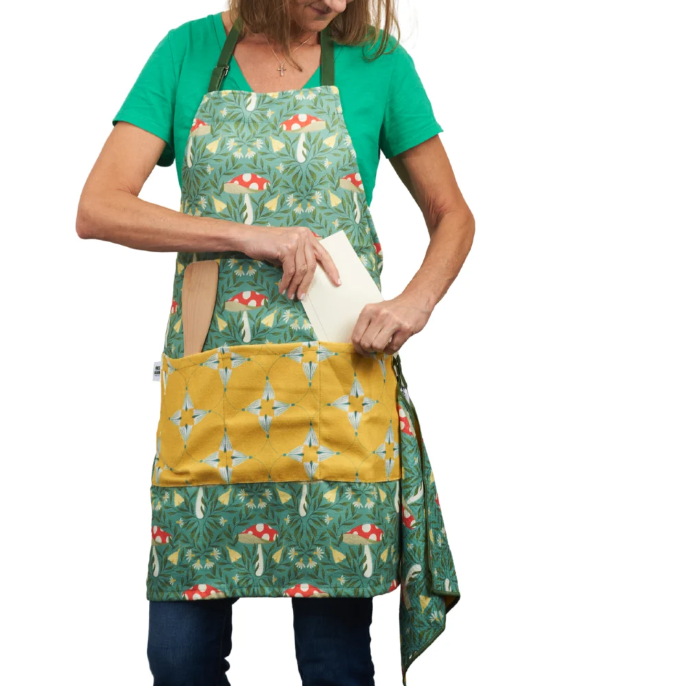 Attach and Go Apron- RJW Undergrowth: Herb - Image 3
