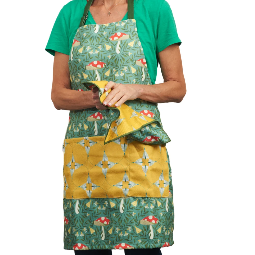 Attach and Go Apron- RJW Undergrowth: Herb - Image 5