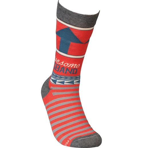 Awesome Husband Socks - Image 2