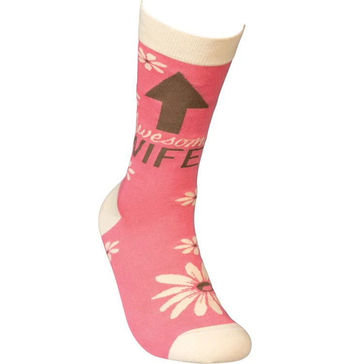 Awesome Wife Socks - Image 2
