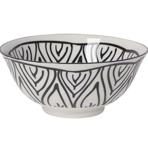 Black Bloom Bowl