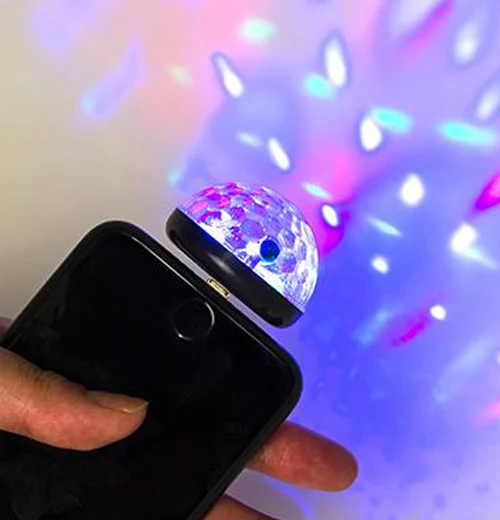Black iPhone Disco Light - Image 2