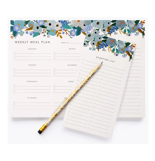 Blue Garden Party Meal Planner - Image 2