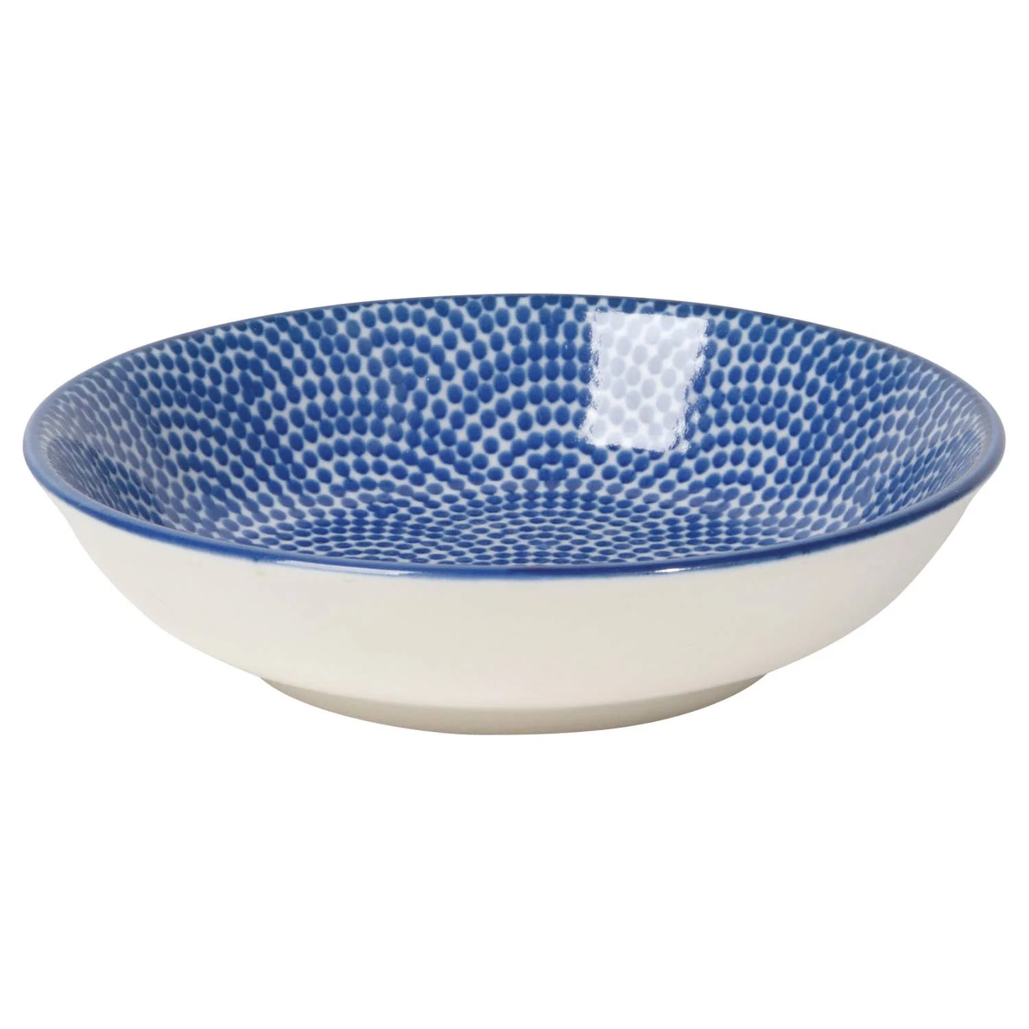 Blue Waves Porcelain Dip Bowl - Image 5