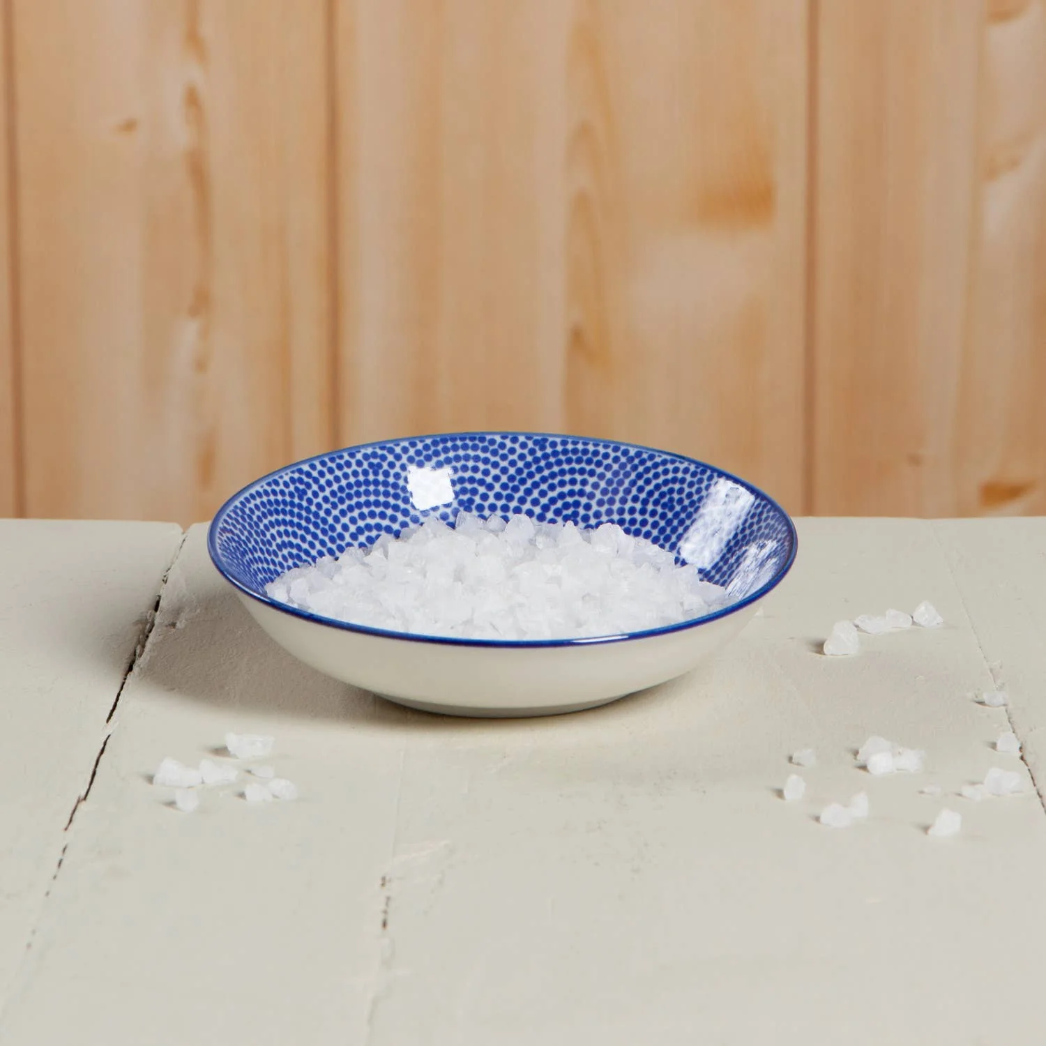 Blue Waves Porcelain Dip Bowl - Image 7