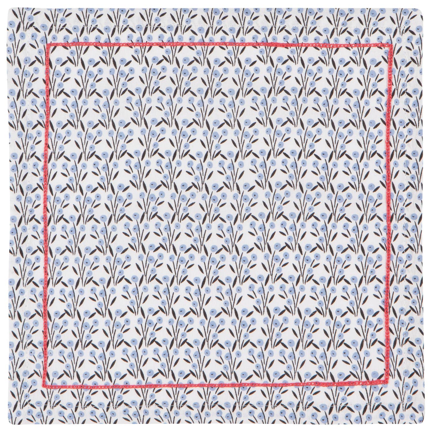 Bouquet Cocktail Napkins Set of 4: Multi-Colored - Image 2