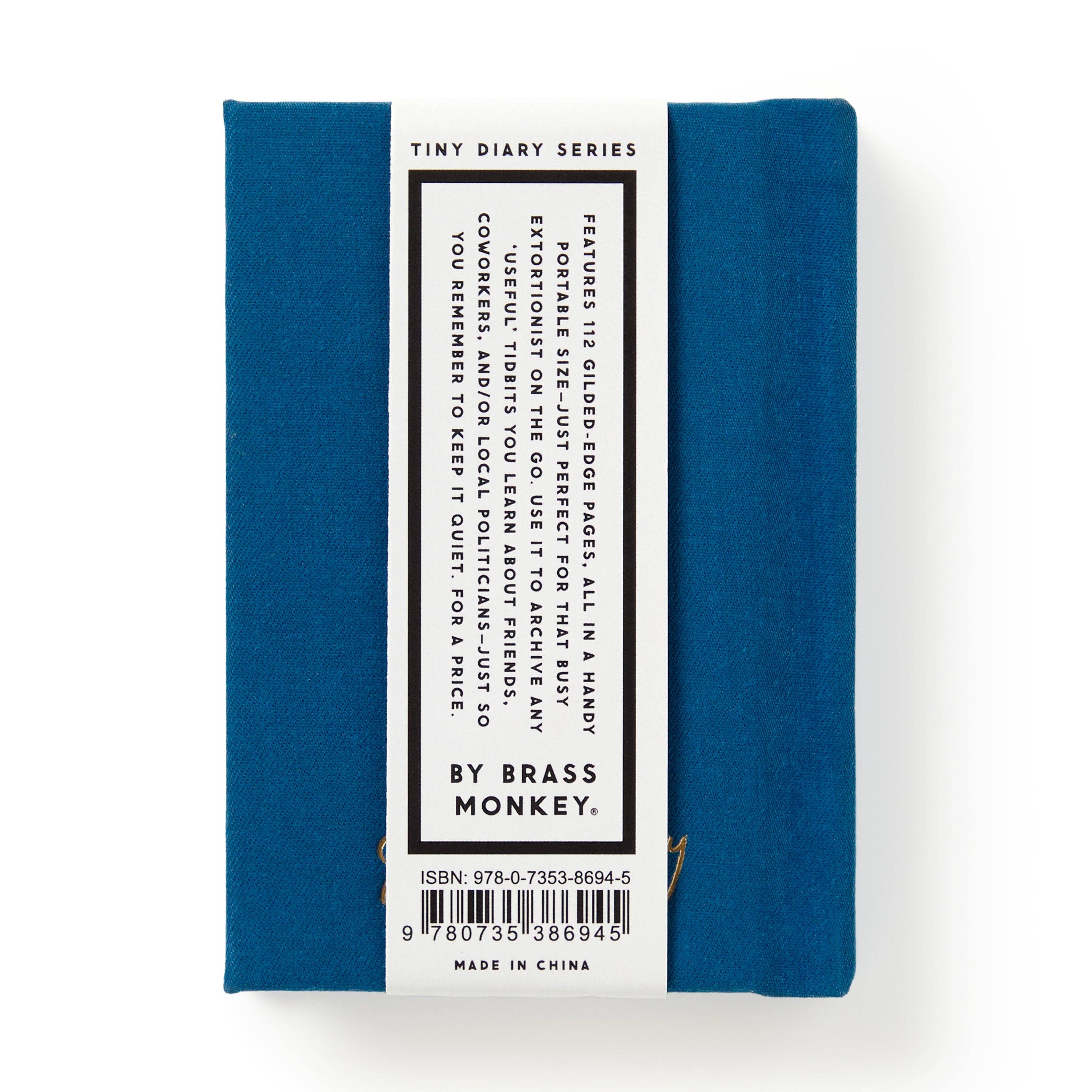 Brass Monkey Future Blackmail Tiny Diary - Image 8
