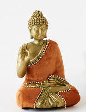 Buddha Figurine with Velvet - Image 4