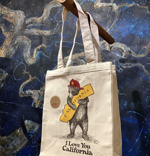 Tote "California Firefighter Bear" - Image 2