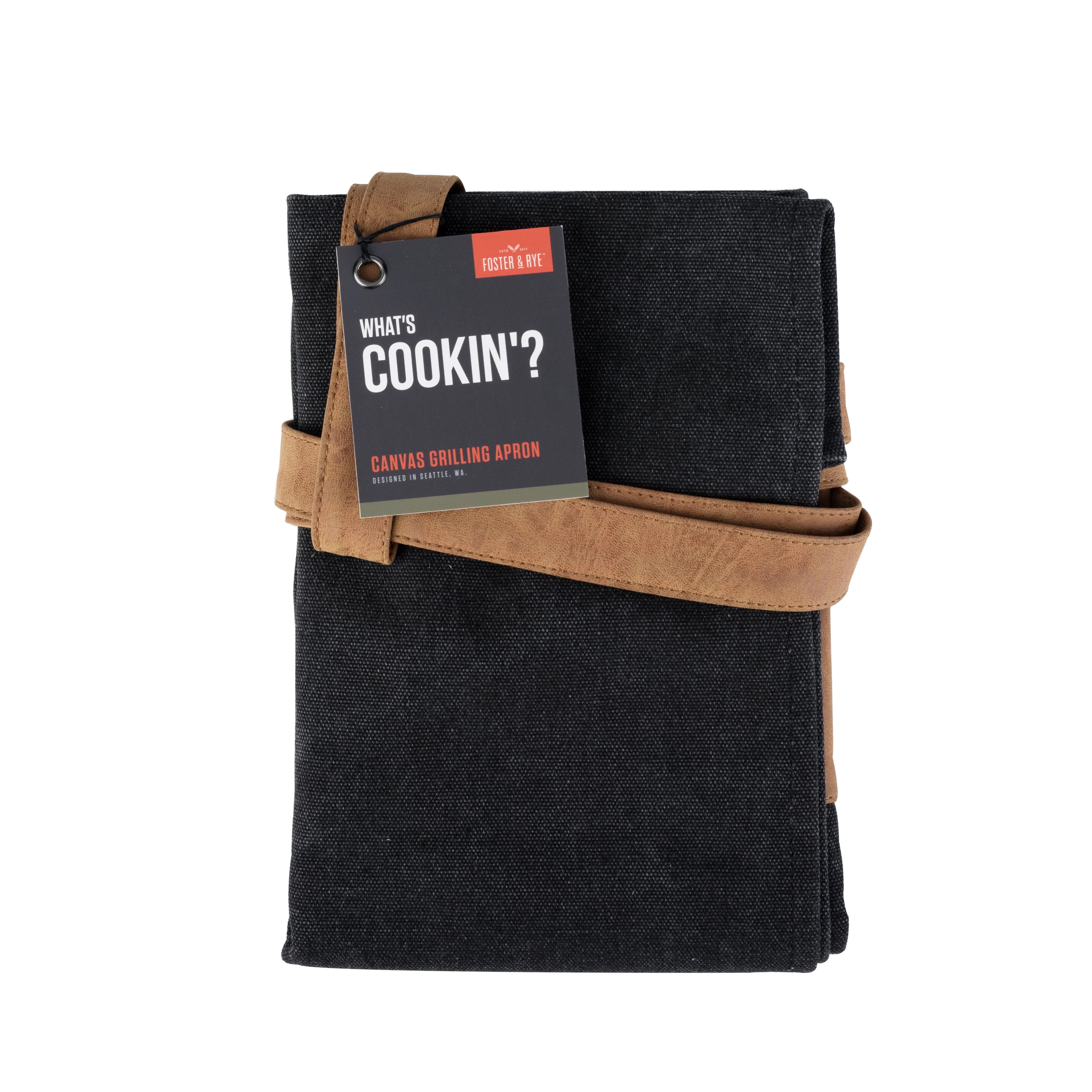 Canvas Grilling Apron with Pocket - Image 8