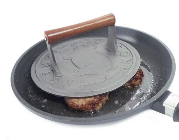 Cast Iron Bacon Press - Image 4