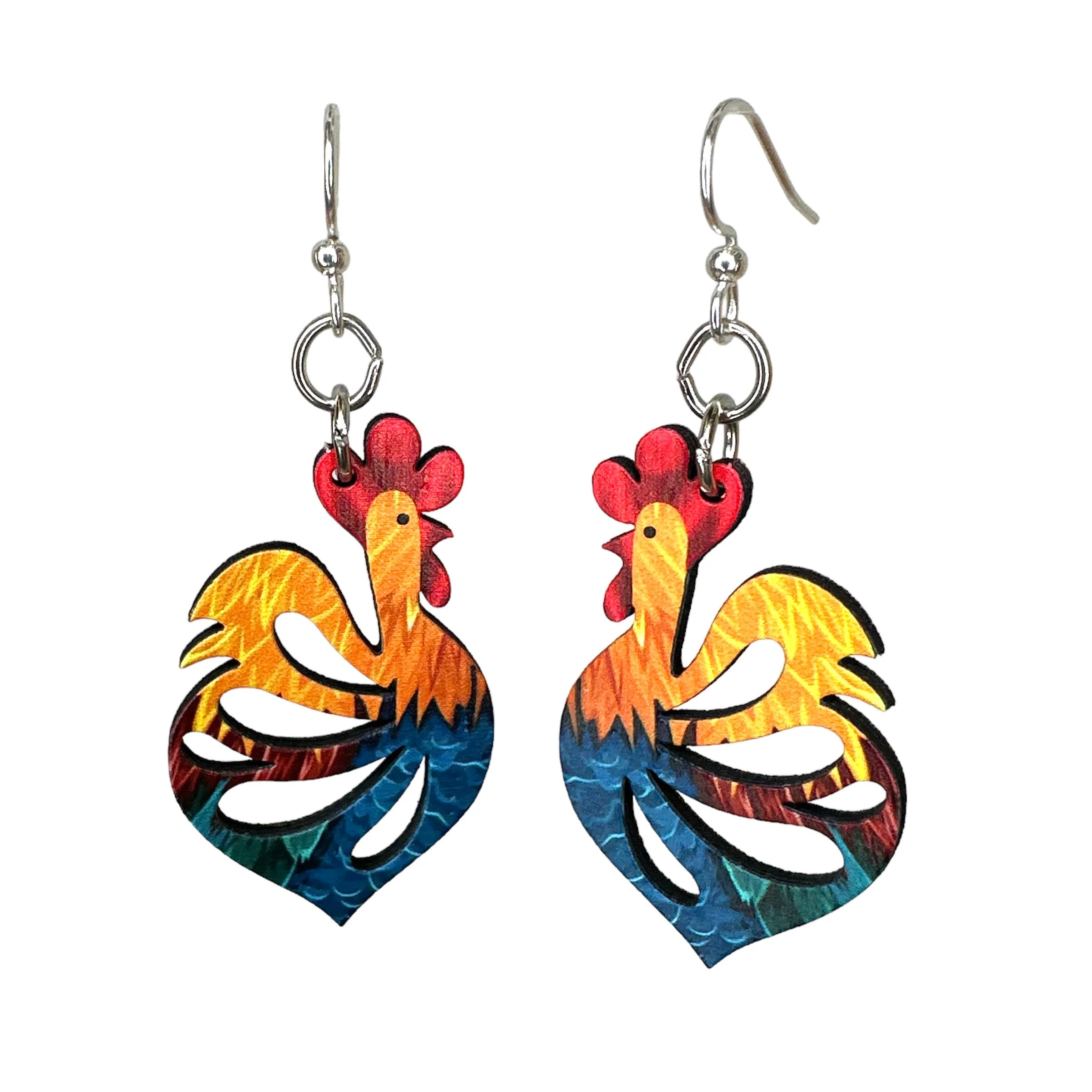Cock-a-doodle-doo Earrings