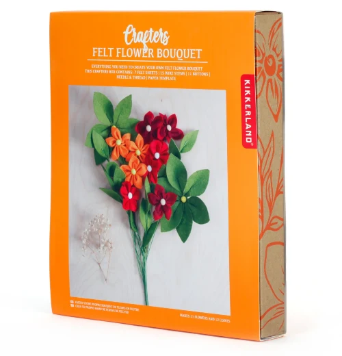 Crafter's Felt Flower Bouquet