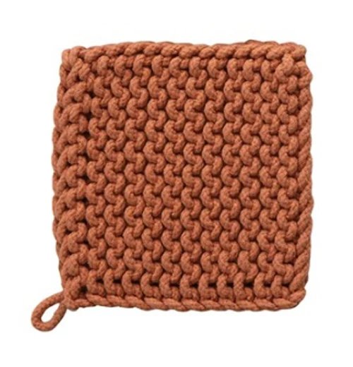 Cotton Crocheted Pot Holder - Image 2