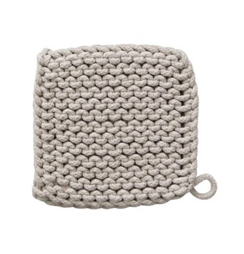 Cotton Crocheted Pot Holder - Image 3