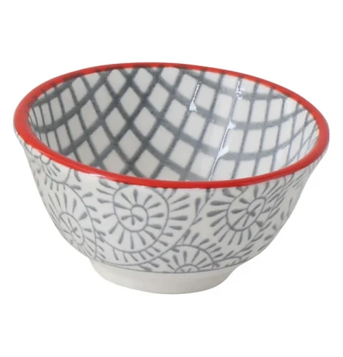 Stoneware Hand-Stamped Pinch Bowl - Image 4