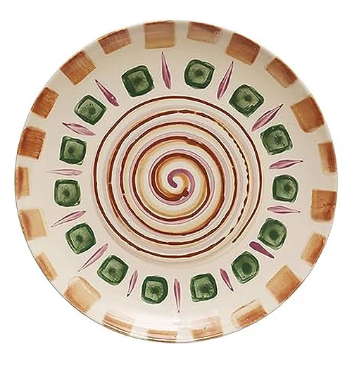 Stoneware Plate, 8" Round - Image 4
