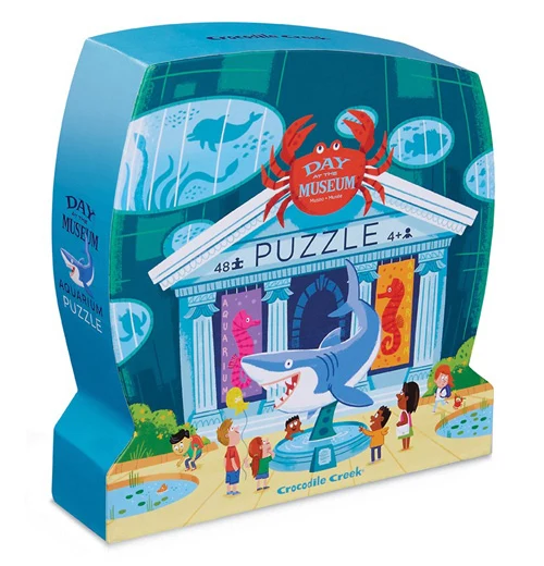 48 Piece Aquarium Day at the Museum Puzzle