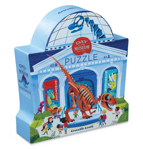 Puzzle (48 Piece) "Dinosaur Day at the Museum"