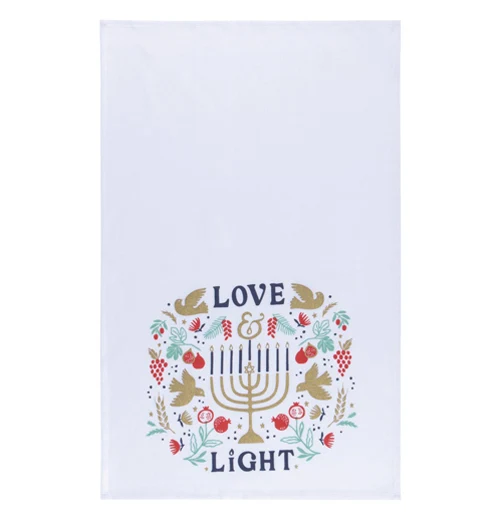 HOLIDAY Love & Light Tea Towel