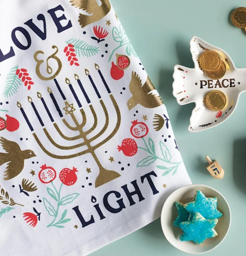 HOLIDAY Love & Light Tea Towel - Image 2