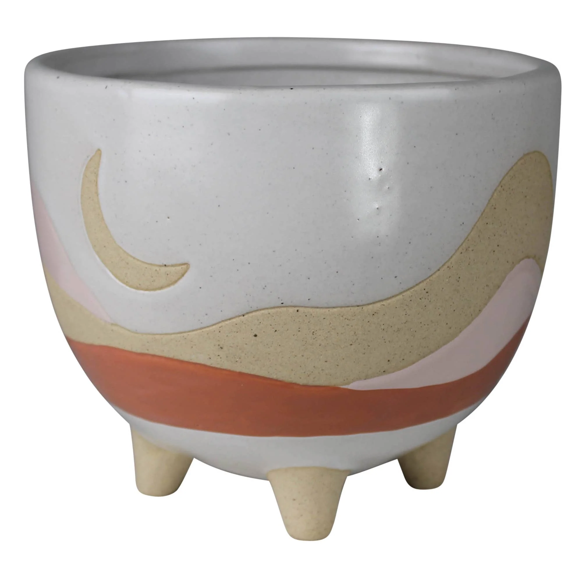 Desertscape Cachepot, Ceramic: Ceramic / Multi - Image 4