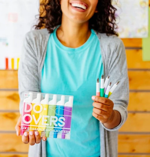 Do Overs Erasable Highlighters (Set of 6) - Image 2