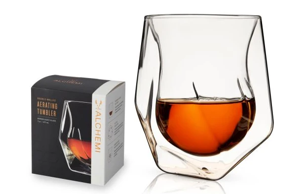 "Alchemi Double-Walled Aerating" Tumbler