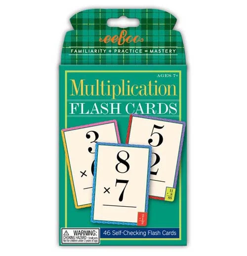 "Multiplication" Flash Cards