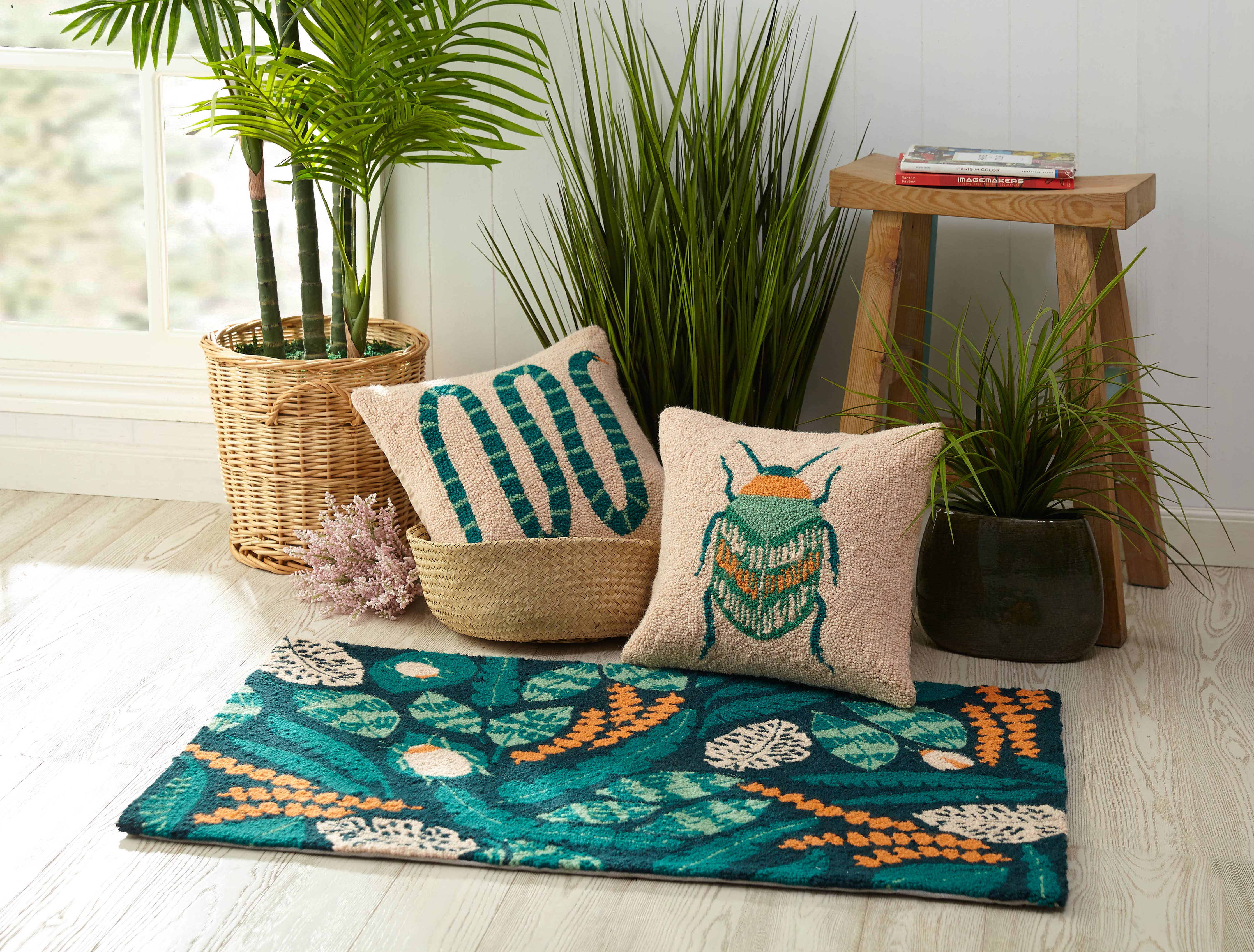 Ethereal Garden Beetle Hook Pillow - Image 3