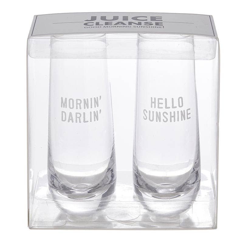Face to Face Mimosa Glass Set - Juice Cleanse - Image 2
