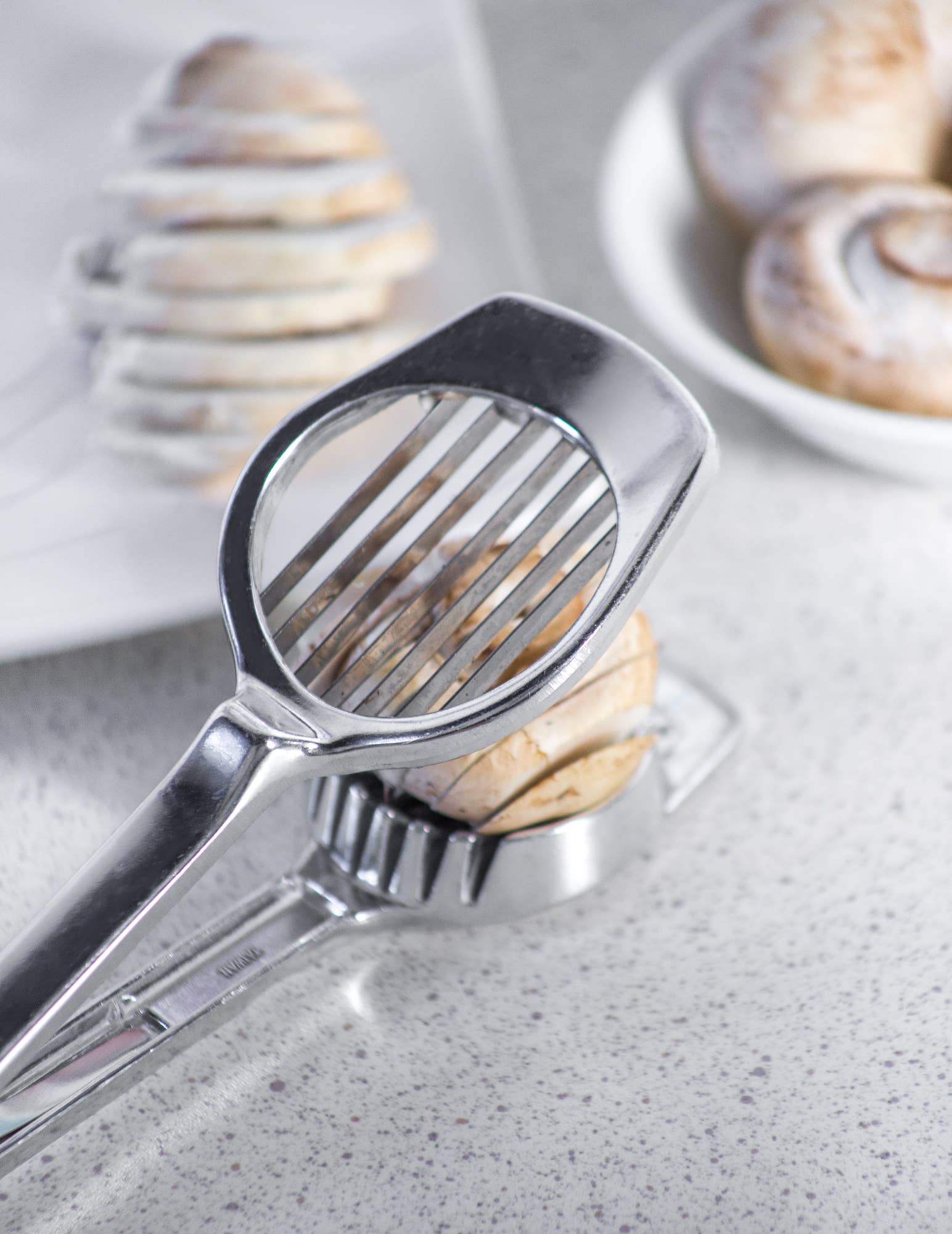 Fox Run Mushroom, Egg Slicer, 8.2" x 0.8" x 2.8" - Image 3