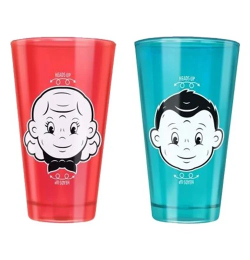 Glasses (Set of 2) "Heads-Up"