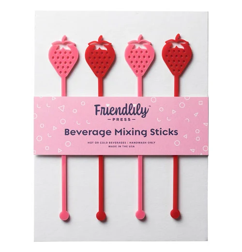 Drink Stirrer (Set of 4) <br> **Available in 6 Styles** - Image 2