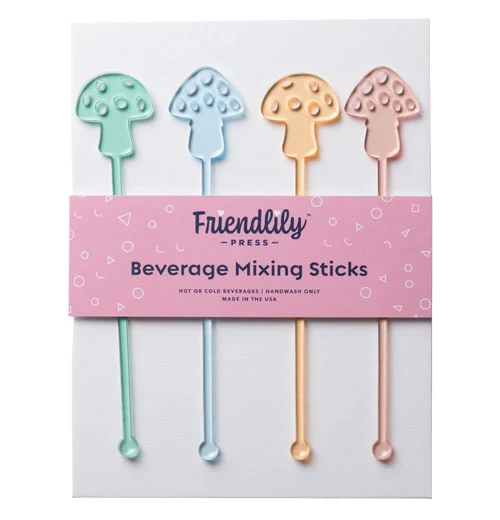 Drink Stirrer (Set of 4) <br> **Available in 6 Styles** - Image 4