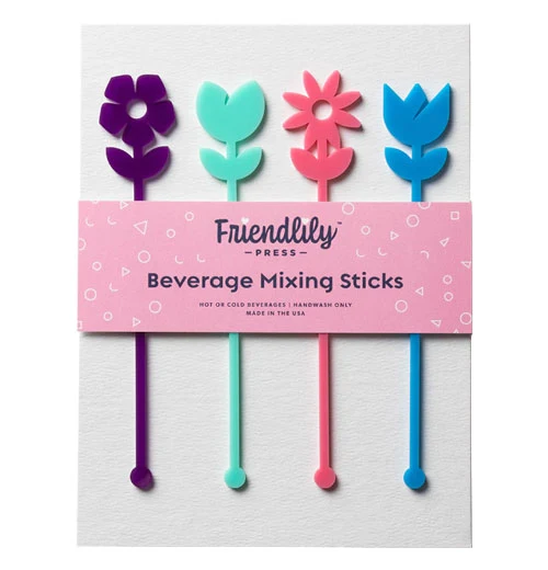 Drink Stirrer (Set of 4) <br> **Available in 6 Styles** - Image 5