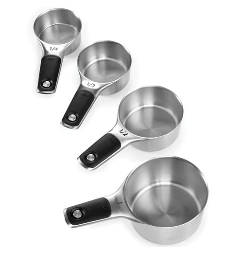 4-Piece Stainless Steel Measure Cup, Good Grips - Image 2