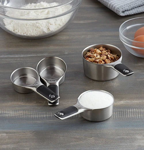 4-Piece Stainless Steel Measure Cup, Good Grips - Image 3
