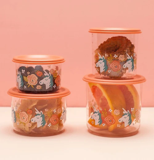 Snack Containers, Large (Set of 2) "Unicorn" - Image 3