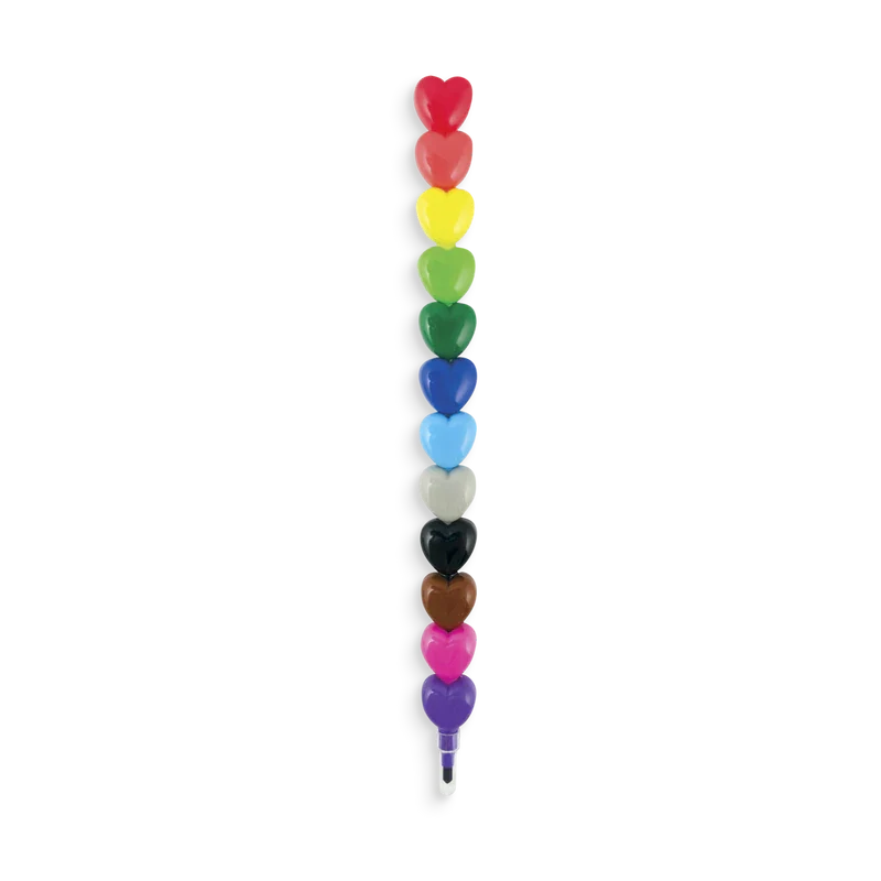 Heart to Heart Stacking Crayons