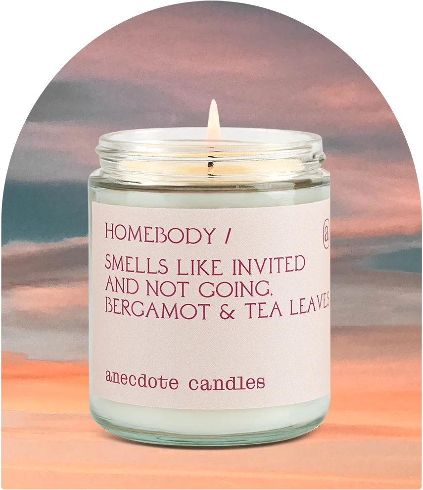 Homebody Candle (Bergamot & Tea Leaves) Candle: 7.8 oz glass jar - Image 3