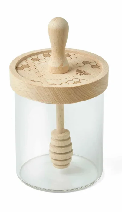 "Honey Bee" Honey Dipper Jar