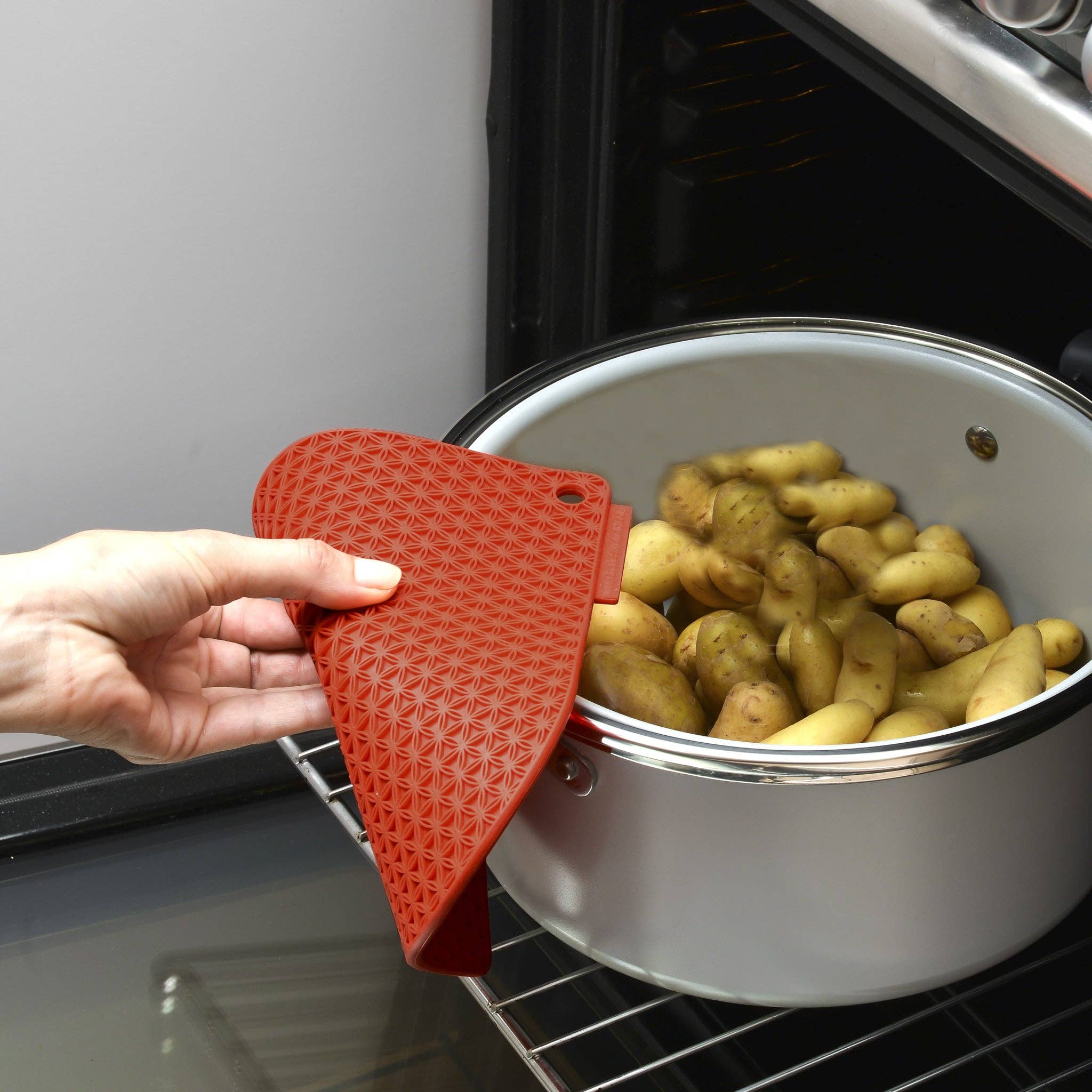 Honeycomb Pot Holder (Black) - Image 4