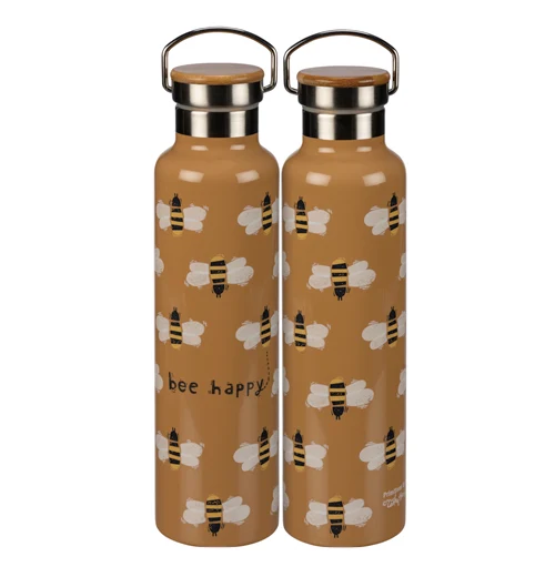 Insulated Bottle "Bee Happy" - Image 2